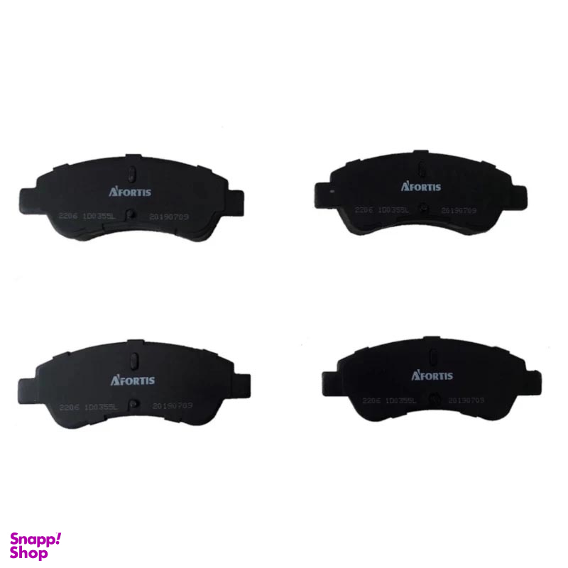 لنت ترمز آفورتیس کد 1D0355L مناسب خودرو تارا مجموعه 4 عددی