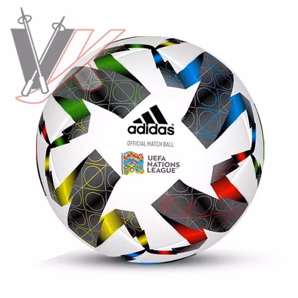 توپ فوتبال سایز 5 پرسی آدیداس طرح یورو 2021 کد 1901074