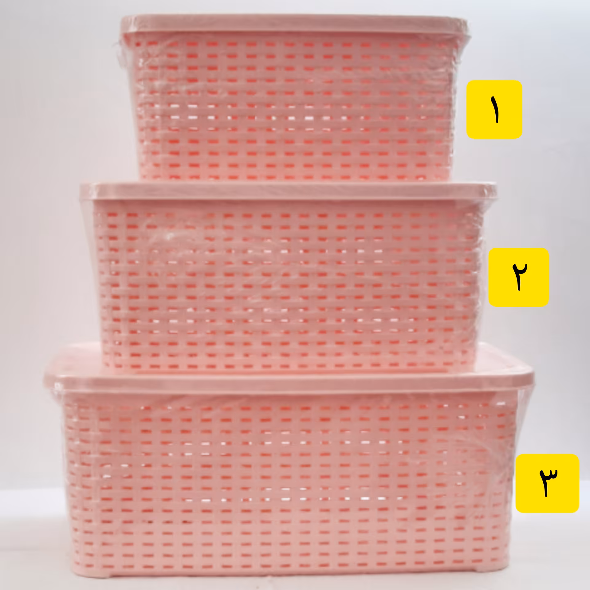 باکس حصیری دربدار سایز 3