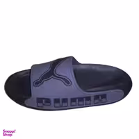 دمپایی مدل زیتون طرح پوما پرو رنگ طوسی تیره