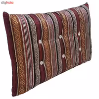 پشتی مستطیل جاجیم آریانا کالا مدل خطی