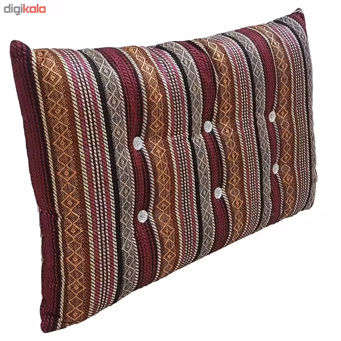 پشتی مستطیل جاجیم آریانا کالا مدل خطی