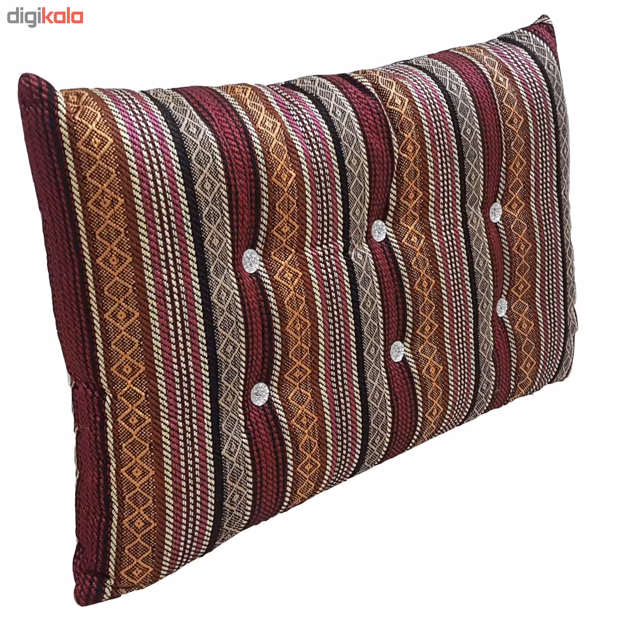 پشتی مستطیل جاجیم آریانا کالا مدل خطی