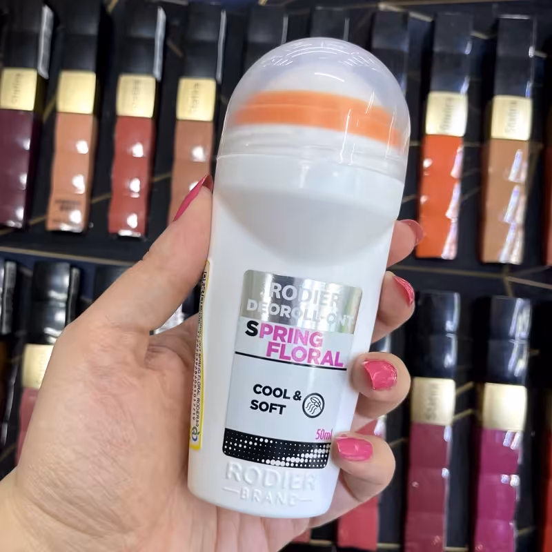 مام رول ضد تعریق زنانه رودیر مدل spring floral حجم 50mL  رایحه گرم و معتدل | amazonchi