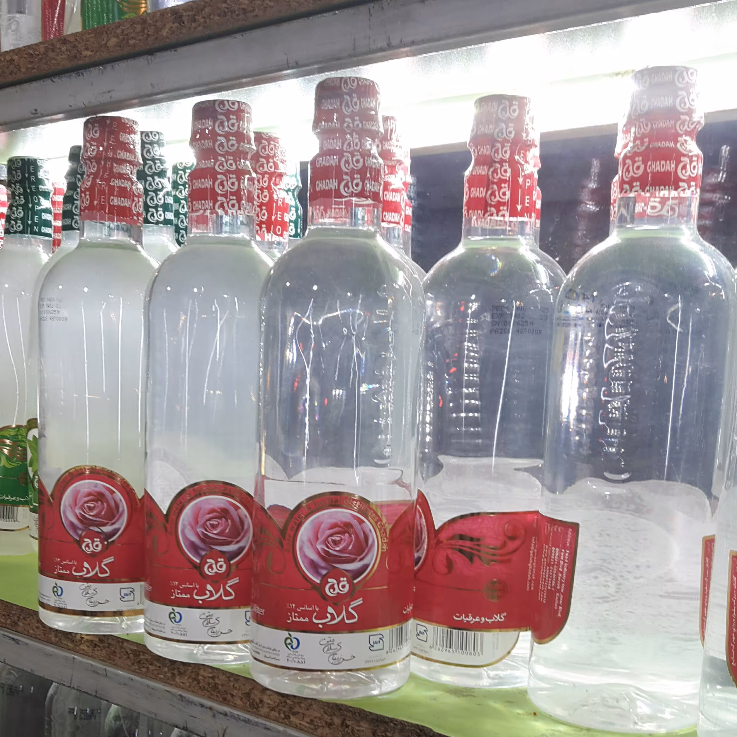 گلاب یک لیتری ممتاز قدح کاشان