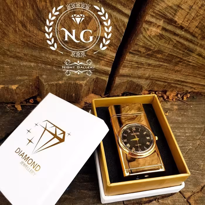 فندک لاکچری ساعت