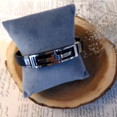 دستبند چرم فروهر