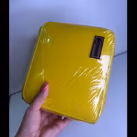 کیف مدادرنگی چهار لت زرد