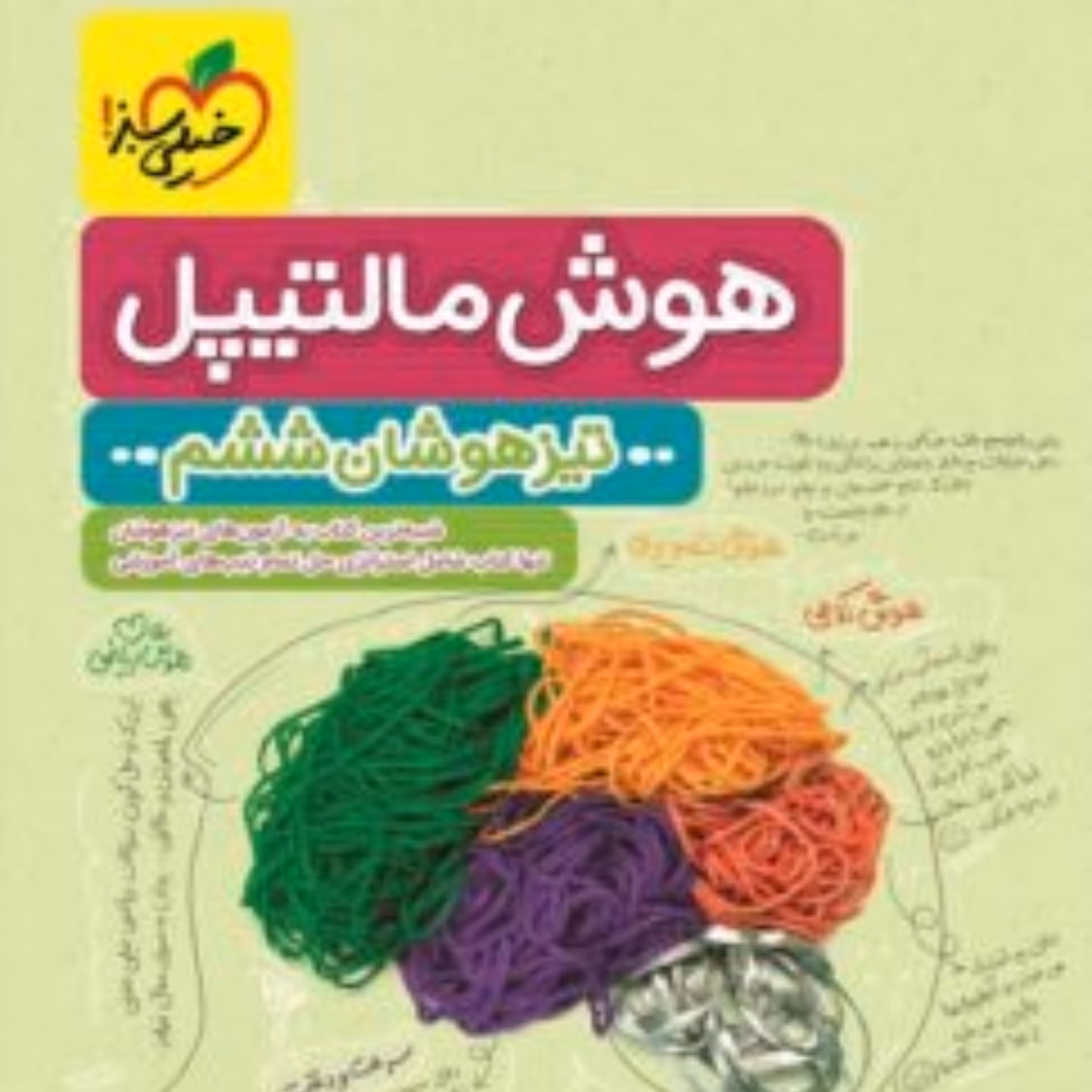 کتاب هوش مالتیپل  ششم  دبستان  خیلی سبز