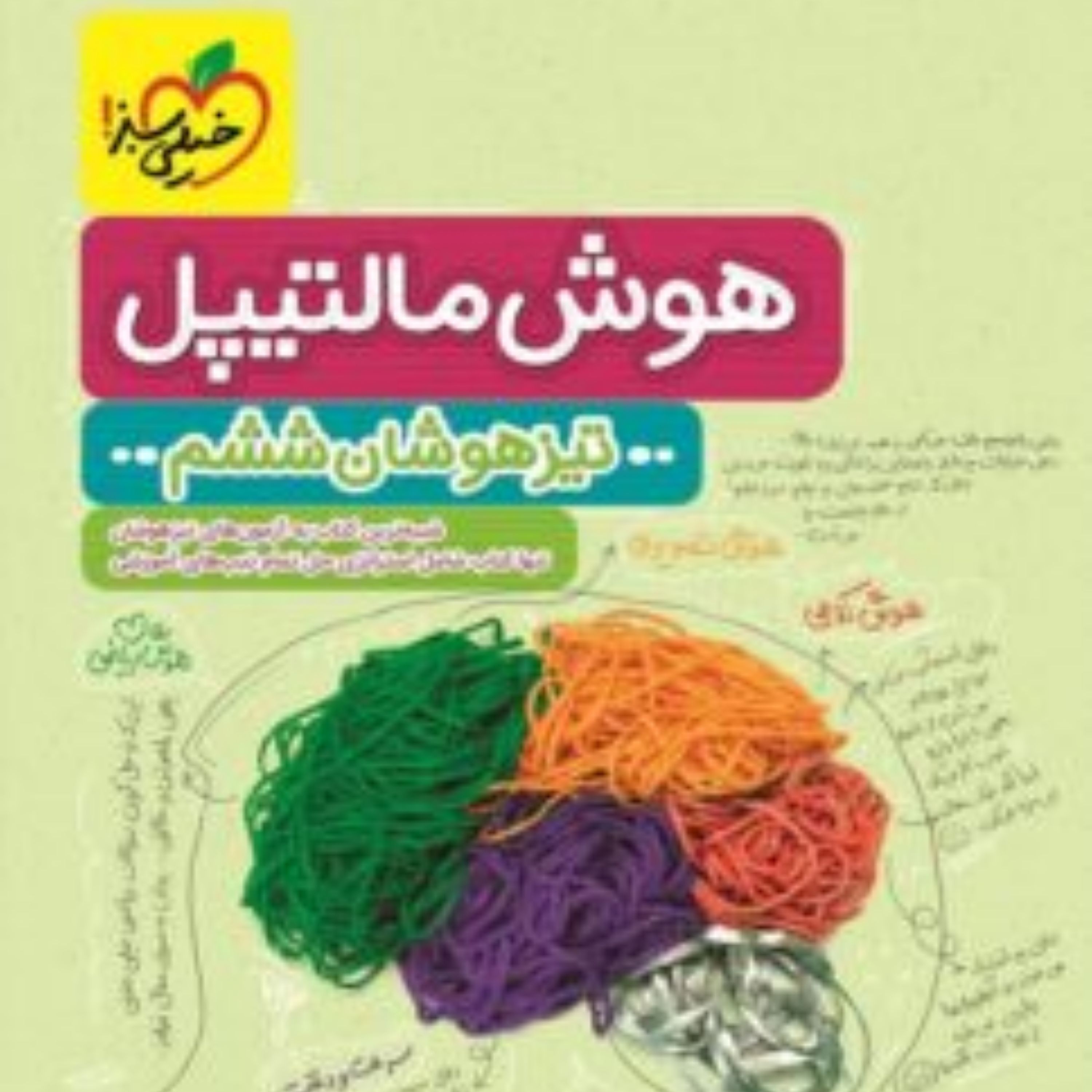 کتاب هوش مالتیپل  ششم  دبستان  خیلی سبز