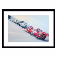 قیمت و خرید تابلو دکوراتیو مدل نقاشی خودرو کلاسیک کد 1296