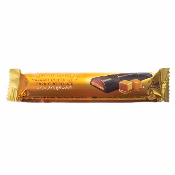 شکلات تلخ با مغز کارامل فرمند سری گالارد مقدار 25 گرم | فروشگاه اینترنتی تاتا کالا