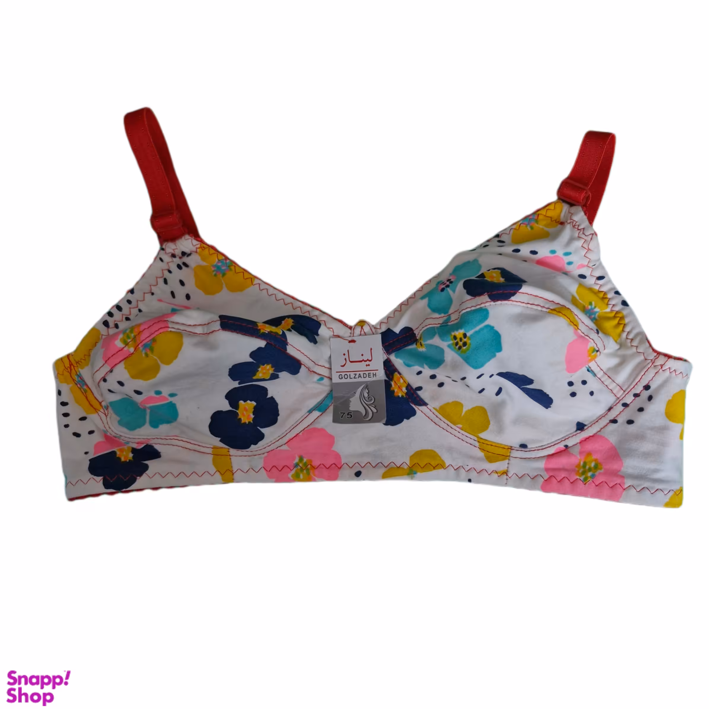 سوتین زنانه طرح گل کد 01