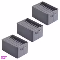 ارگانایزر لباس لیلیوم مدل 6 خانه بسته 3 عددی