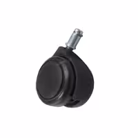 چرخ پایه صندلی دوقرقره ژله ای قطر 55 میلی متر پیمی ( پیم 11 ) گردان بدون ترمز ارن چرخ