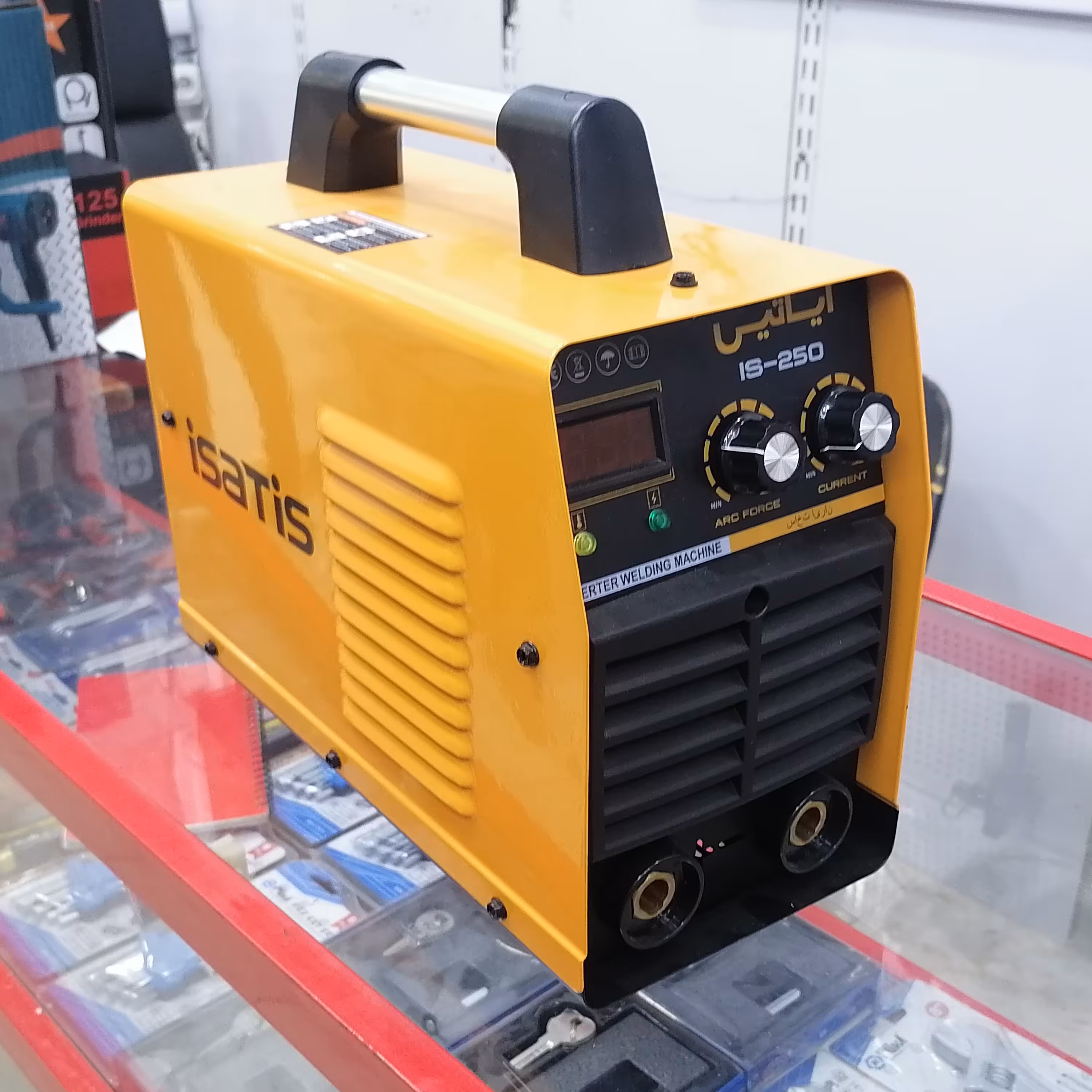 دستگاه جوش 250 آمپر ایساتیس اتاق جدید 12 ماه گارانتی اینورتر isatis 