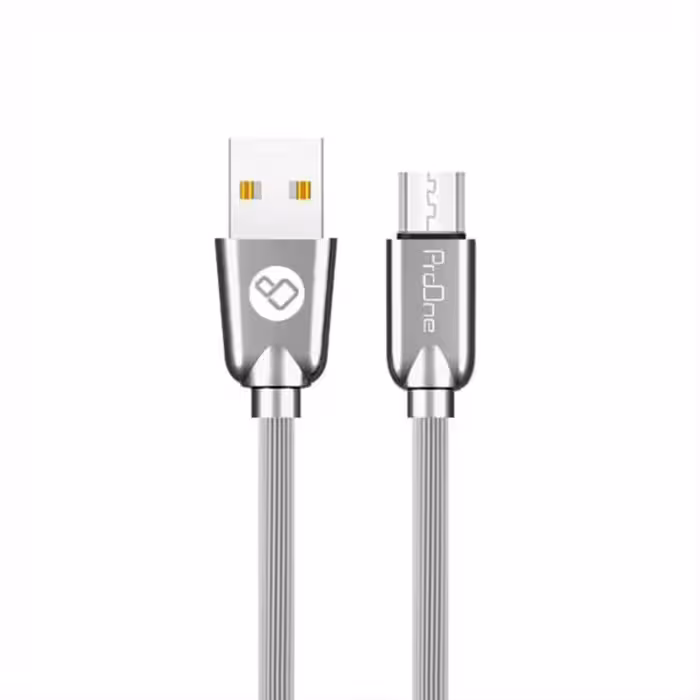 کابل تبدیل USB به microUSB پرووان مدل C02 طول 1 متر