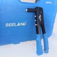 انبر پرچ  سیلند سایز 10  اینچ  با فک روان و نرم صنعتی و نیم صنعتی با کیفیت بالا 