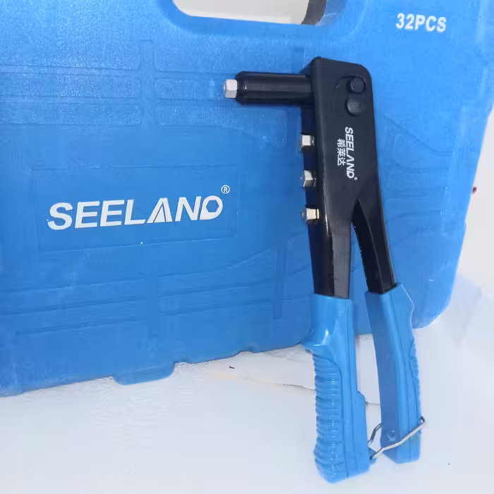 انبر پرچ  سیلند سایز 10  اینچ  با فک روان و نرم صنعتی و نیم صنعتی با کیفیت بالا 