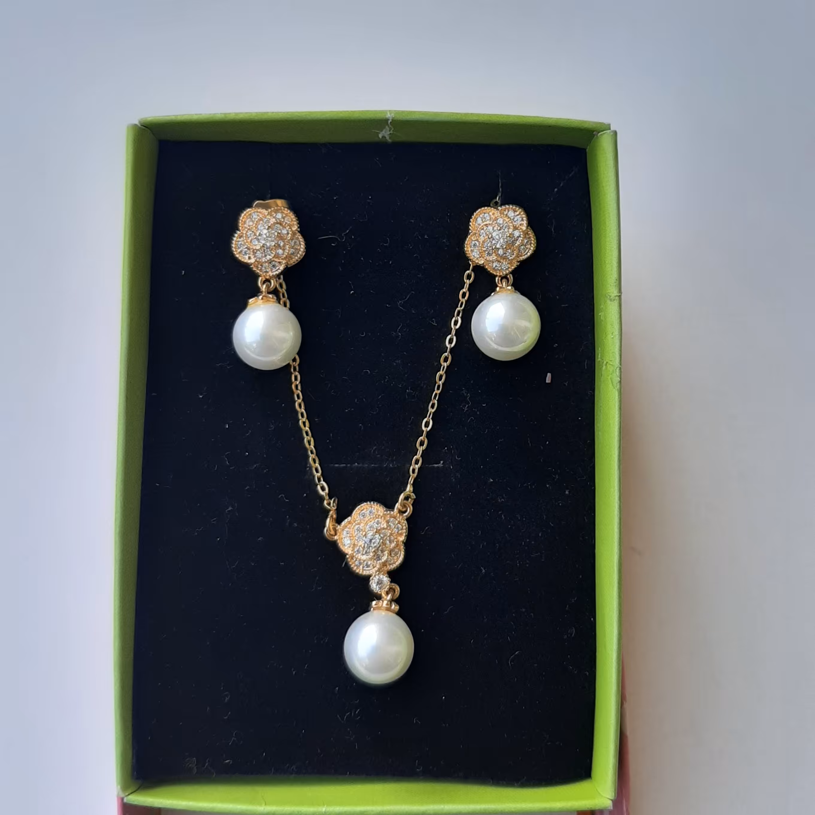 نیم ست ژوپینگ طرح مروارید