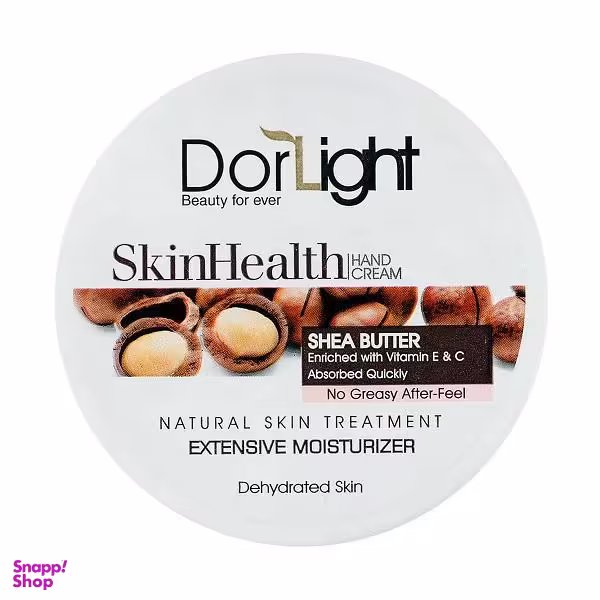 کرم مرطوب کننده دور لایت (Dorlight) مدل شی باتر حجم 150 میلی‌لیتر