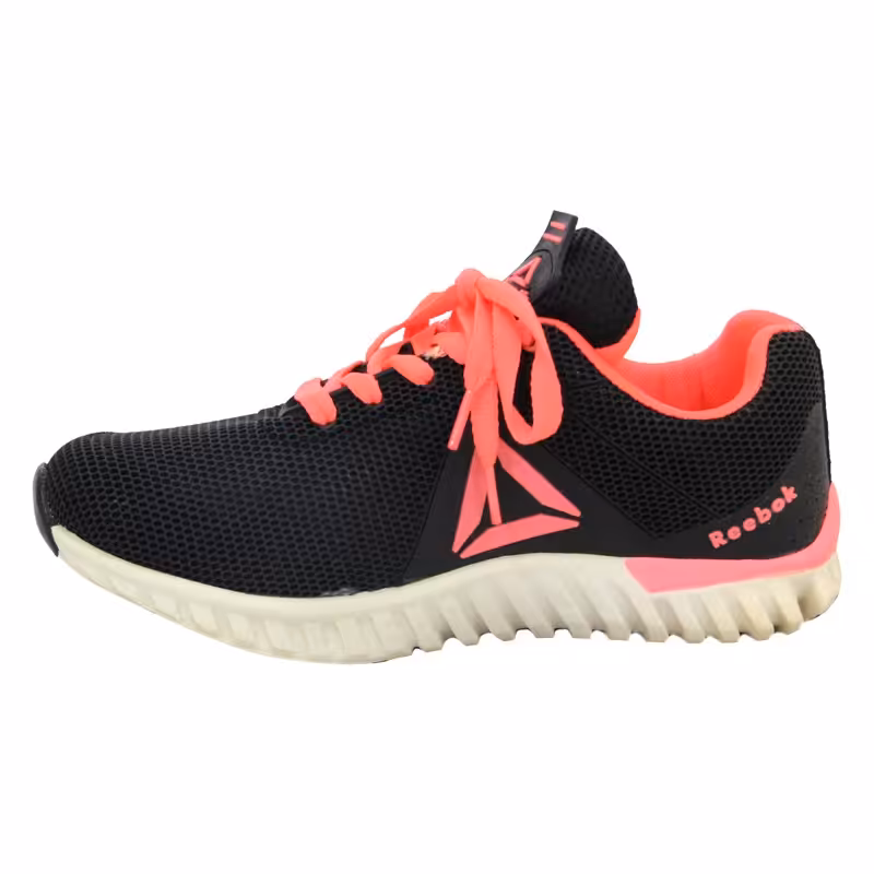 کفش کتونی زنانه کد 51693 مشکی صورتی 