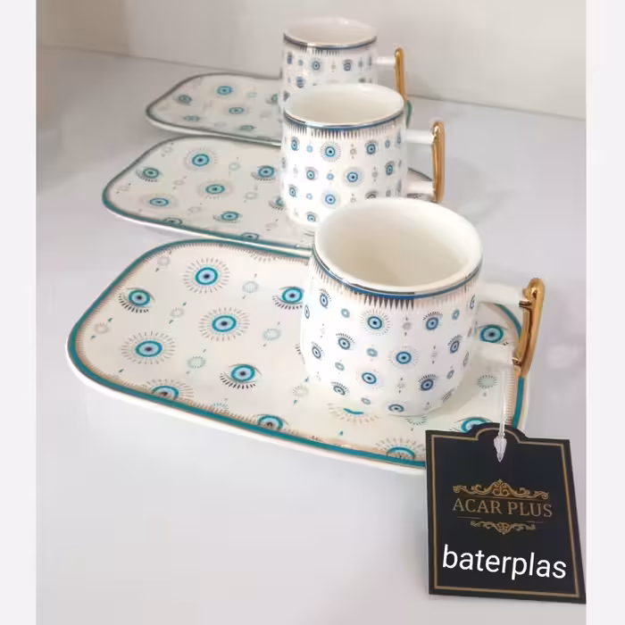 قهوه خوری نازار ست 6تایی ترکیه | amazonchi