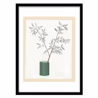 قیمت و خرید تابلو دکوراتیو مدل نقاشی مدرن گلدان کد 019