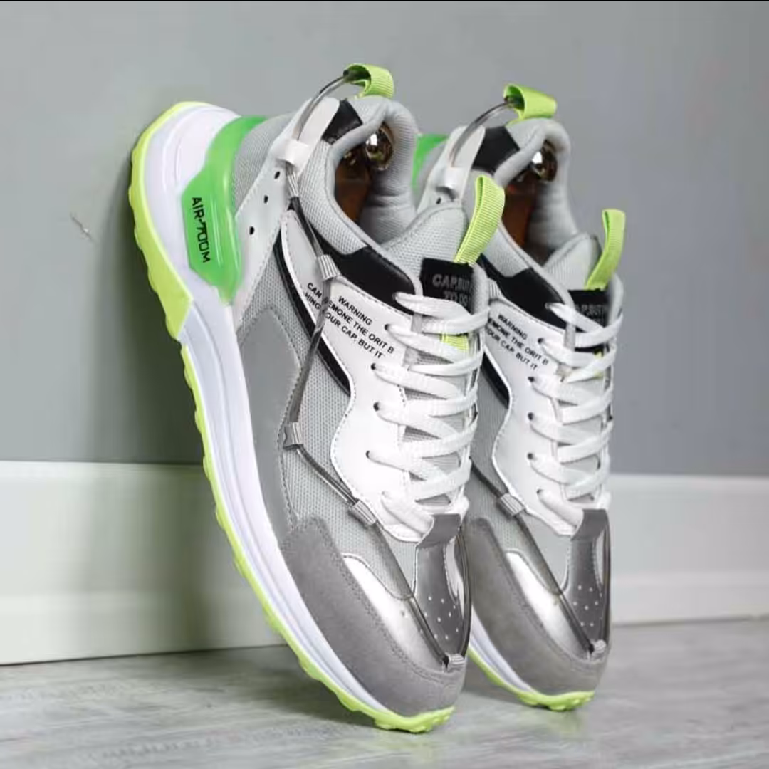 کتونی مردانه آرتین طوسی سبز باتیس بوتیک