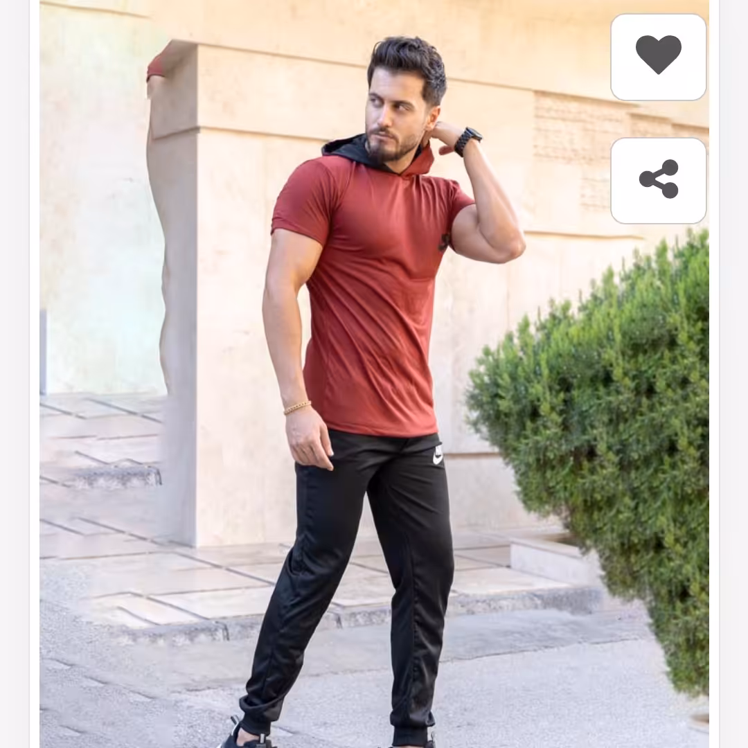 ست تیشرت و شلوار مردانه مدل oles