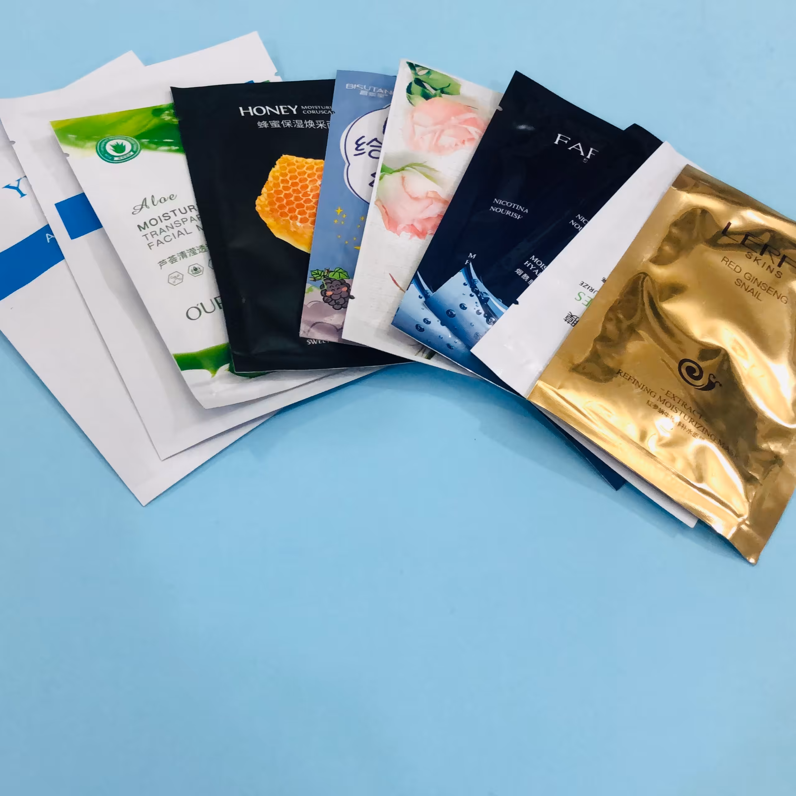 پک ماسک ورقه ای پوست مختلط-10 عددی