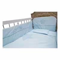 ست رختخواب نوزاد 6 تکه پسرانه طرح ستاره آبی کارترلیب Carterliebe