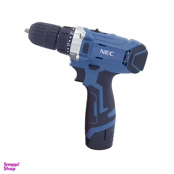 دریل شارژی چکشی ان ای سی (NEC) مدل 1812 باتری لیتیوم 12 ولت