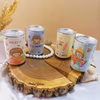 دستمال مرطوب قوطی طرح فانتزی وارداتی و باکیفیت دخترانه | پخش عمده