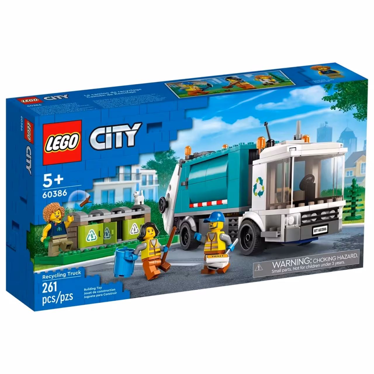 لگو سری سیتی مدل Recycling Truck کد 60386