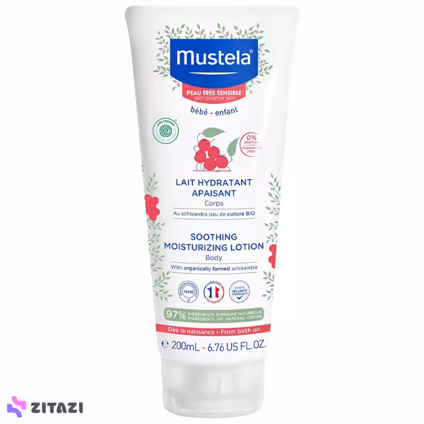 لوسیون بدن کودک 200ml موستلا Mustela