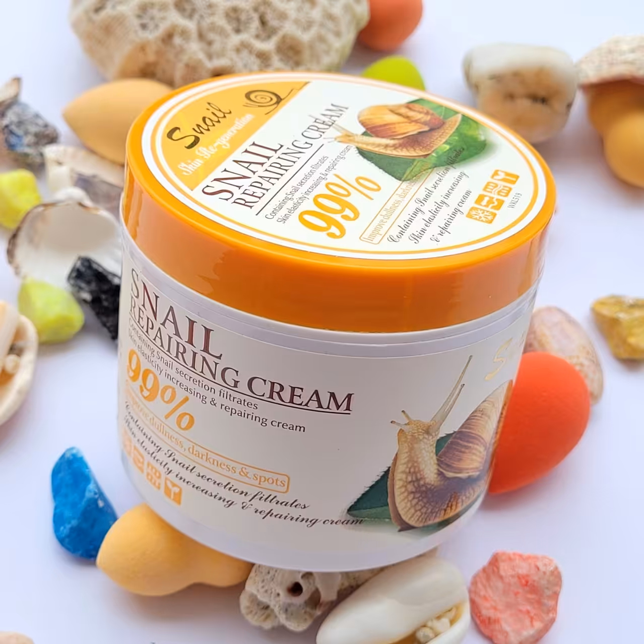 کرم آبرسان،مرطوب کننده و ترمیم کننده حلزون 99درصد وکالیWokali