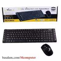 کیبورد و ماوس بی سیم ونوس Venous PV-KMV1226 (صفحه کلید وایرلس)