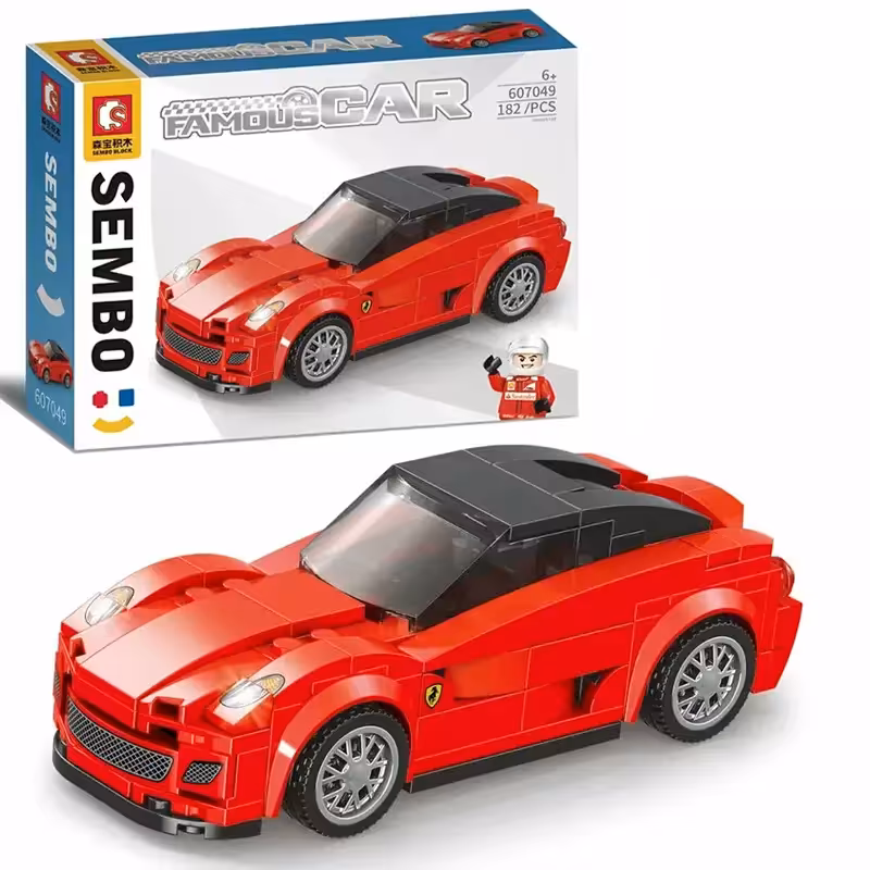 لگو ماشین 182 تکه ریسینگ مدل FAMOUS CAR کد 607049