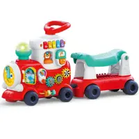 لوکوموتیو 4 در 1 کودک هالی تویز Huile Toys