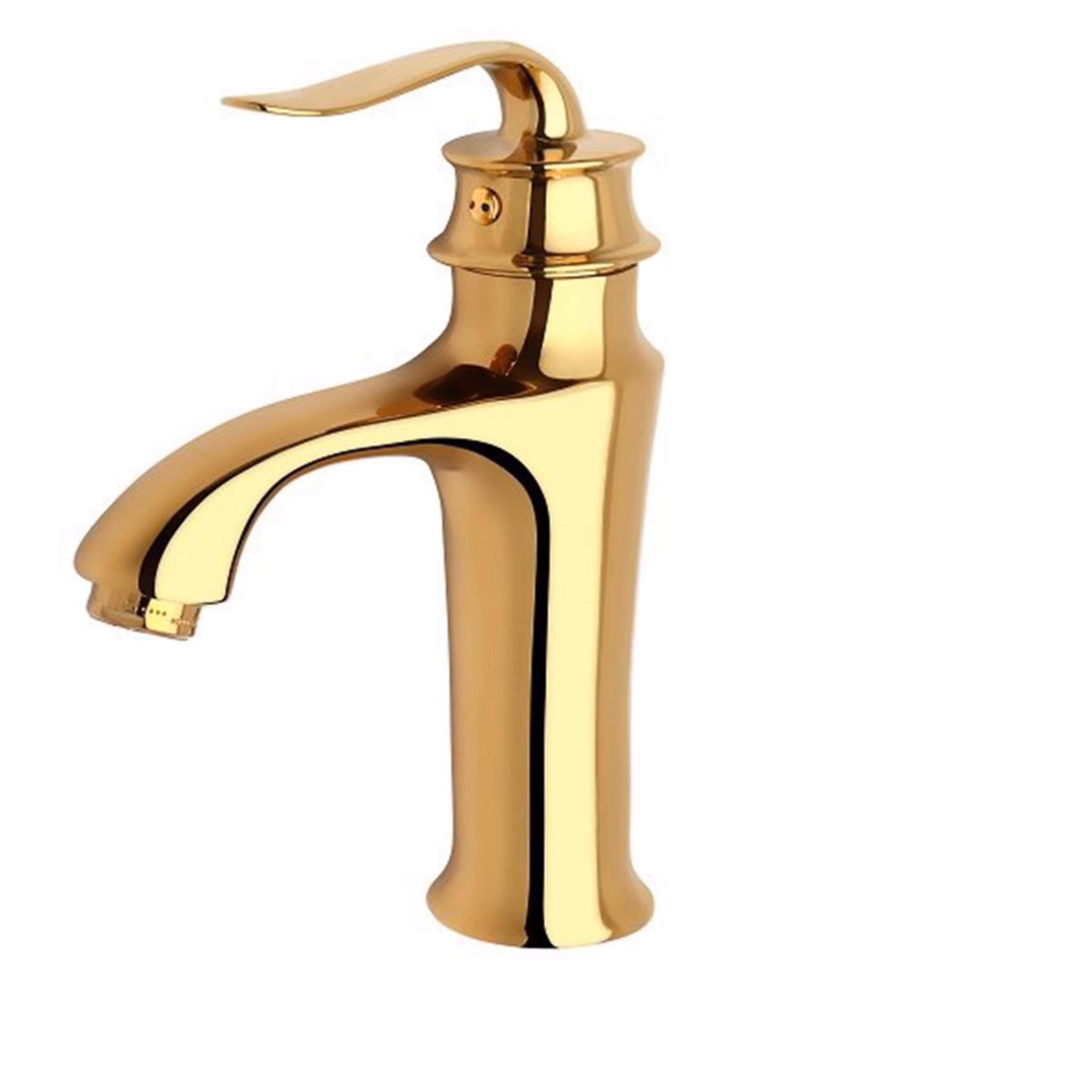 شیر روشویی فانتزی مدل بامبو طلایی 