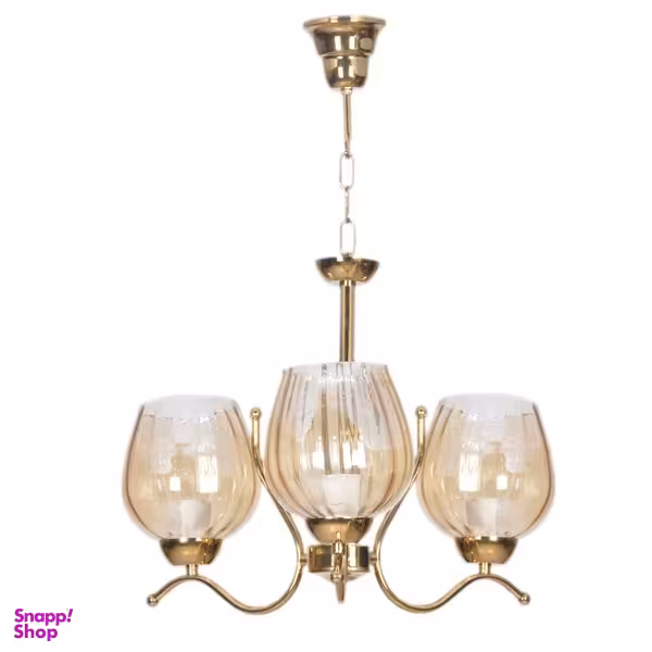 لوستر سه شعله چشمه نور کد AB804/3