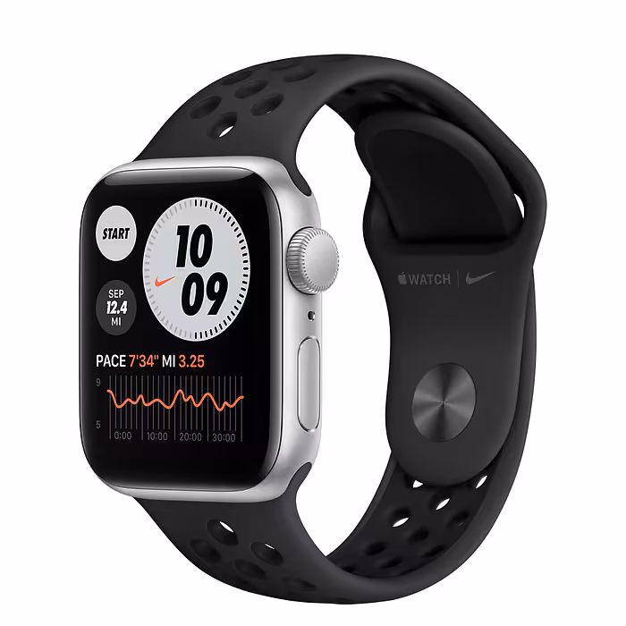 ساعت هوشمند اپل واچ سری SE مدل  44mm  Aluminum Cases with Nike Sport Band