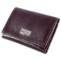 کیف پول چرمی Gucci - قهوه ای