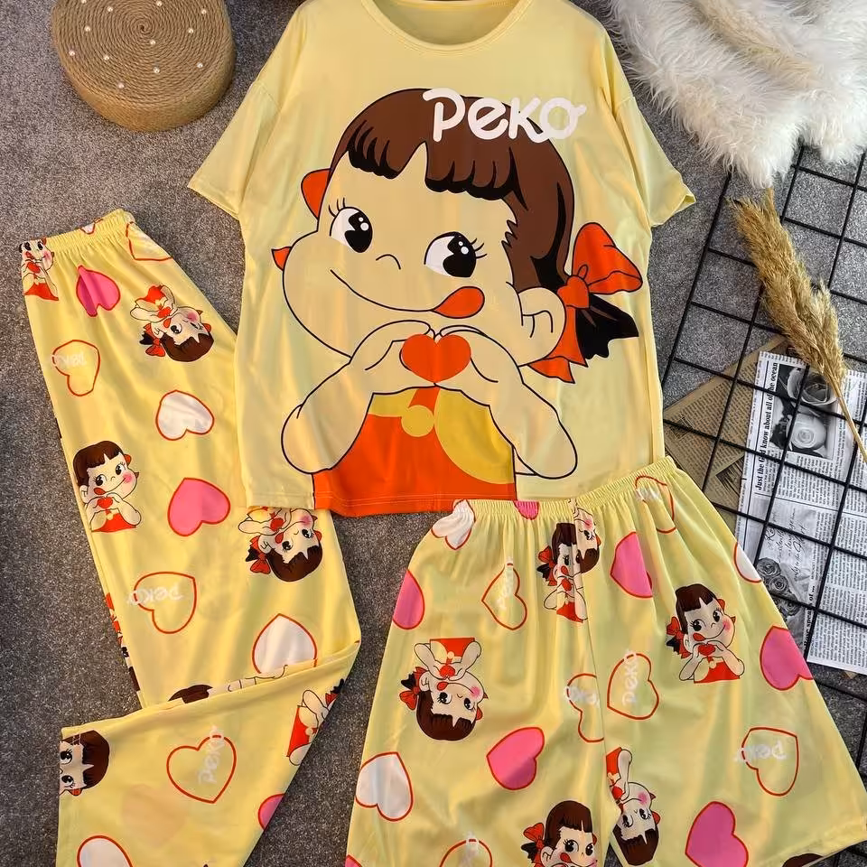 تی شرت و شلوار و شورتک ست خارجی 