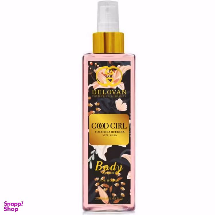 بادی اسپلش زنانه دلوان (Delovan) مدل Good Girl حجم 250 میلی لیتر