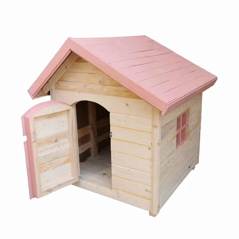 خانه سگ چوبی مدل DH41 هزینه ارسال پسکرایه