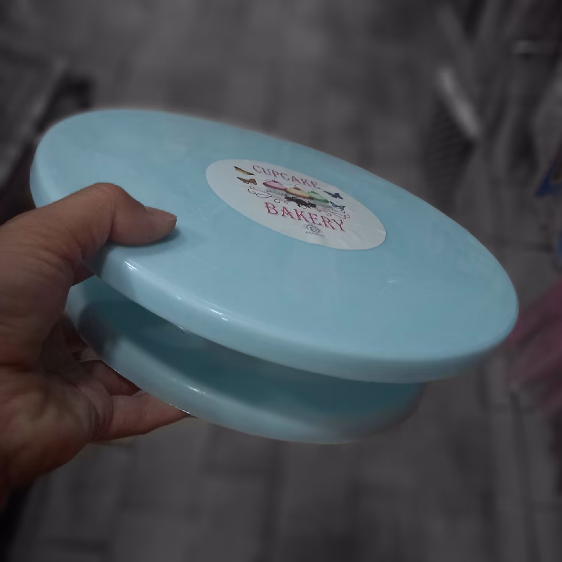 پایه گردان پلاستیکی جهت کیک