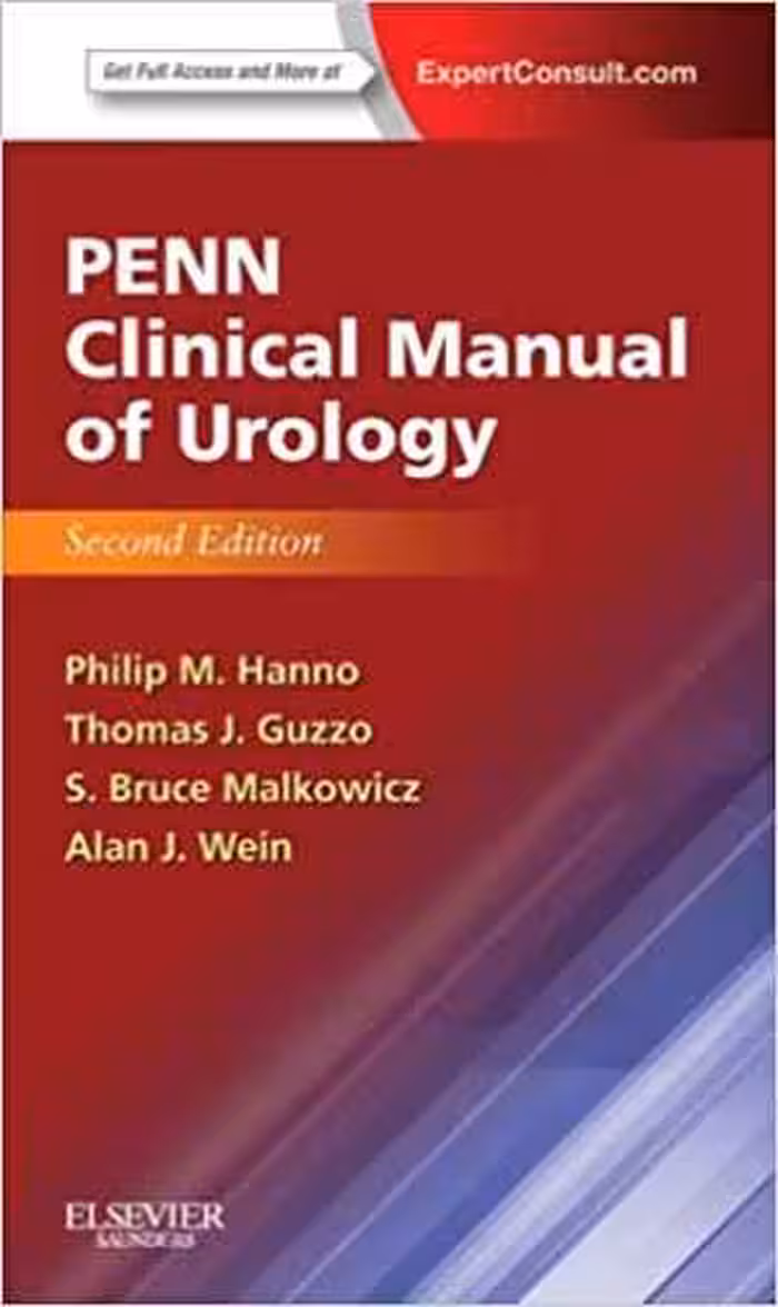 [PDF] دانلود کتاب Penn Clinical Manual Of Urology, 2nd ed, 2014