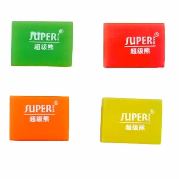 پاک کن مدل ژله ای سوپر مکعبی بسته 4 عددی